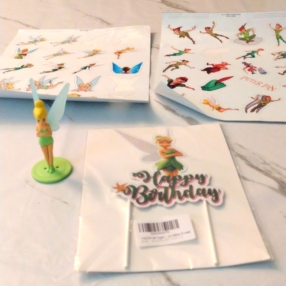 Tinkerbell bundle cake topper🔥5$ If You Get Bundle🔥